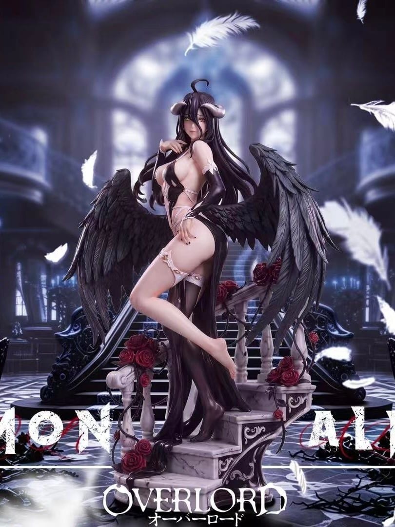 Albedo Overlord figura resina