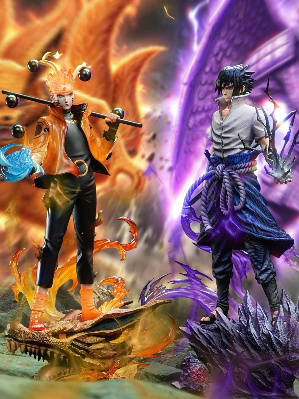 Ji Zhi Jing Studio - Naruto & Sasuke Naruto
