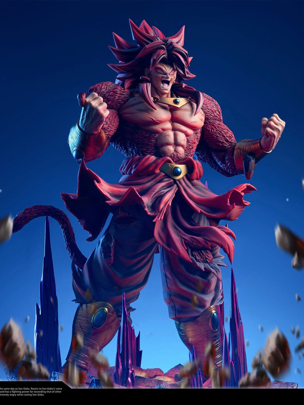 DARK EYES Studio - Dragon Ball Super Saiyan 4 Broly