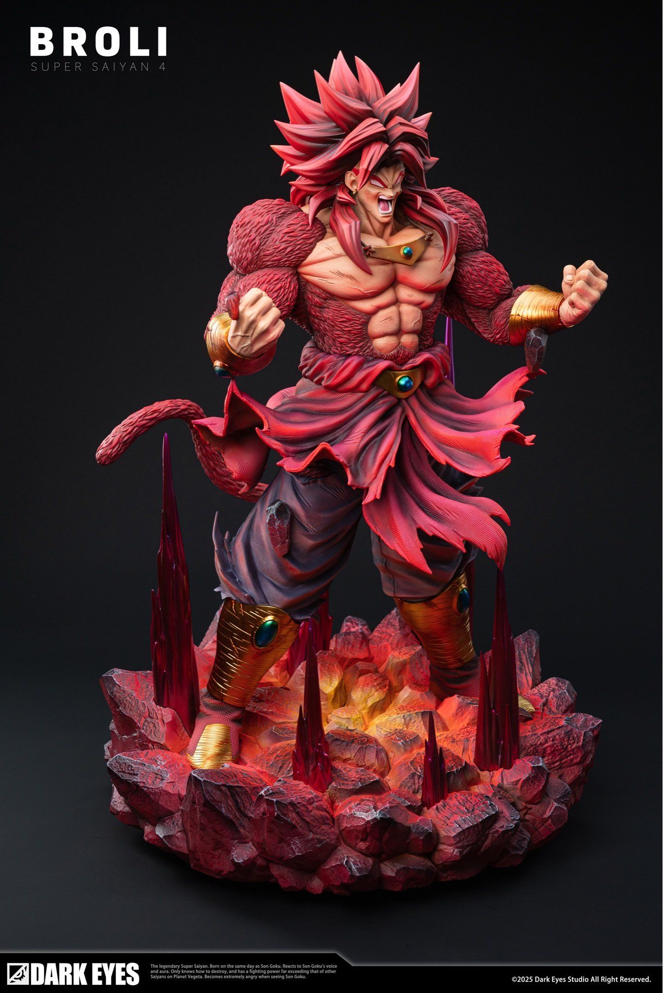 DARK EYES Studio - Dragon Ball Super Saiyan 4 Broly