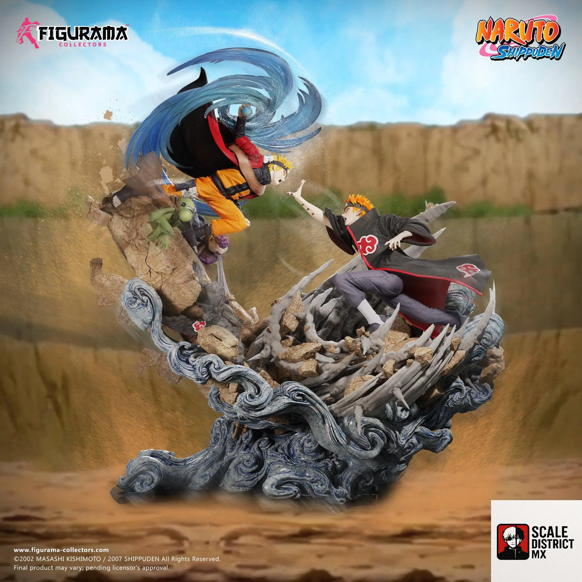 Figurama Collectors - Naruto vs Pain Elite Fandom 1/6 Scale Statue (Licensed)