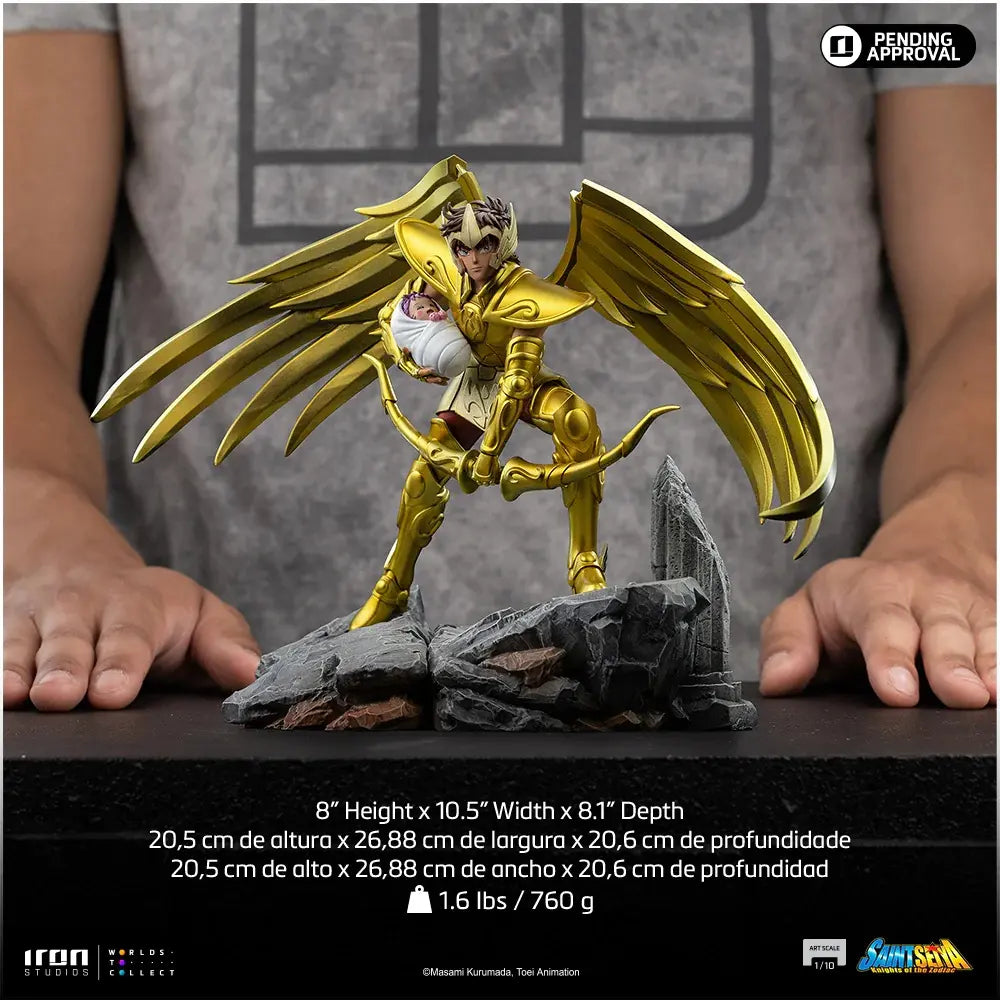 Iron Studios - Sagittarius Aiolos Saint Seiya Art Scale 1/10 Statue (Licensed)