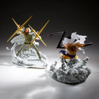 BANPRESTO - ONE PIECE SENKOZEKKEI MONKEY D LUFFY GEAR4 & BORSALINO (Licensed)