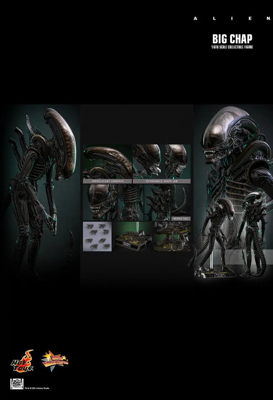 Hottoys - Alien Big Chap 16th scale Collectible Figure MMS826 (Licensed)