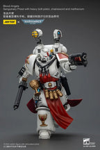 JOYTOY - Blood Angels Sanguinary Priest with heavy bolt pistol, chainsword and narthecium (Licensed)