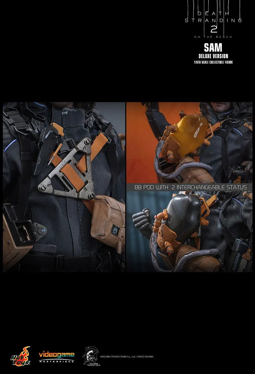 Hottoys - Death Stranding 2: On the Beach Sam 1/6th scale Collectible Figure VGM75 VGM76 (Licensed)