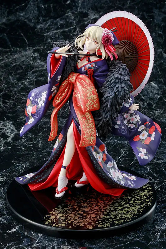 KADOKAWA - KDcolle Fate/stay night [Heaven's Feel] Saber Alter Kimono ver. 1/7 Complete Figure (Licensed)