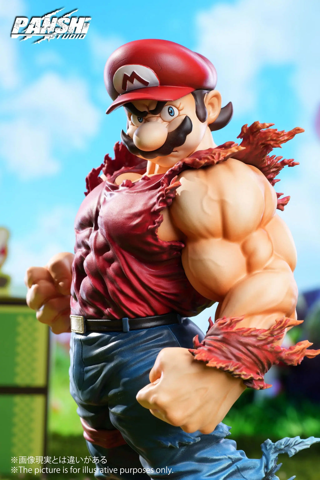 PAN SHI Studio - Super Mario Bros Mario & Luigi Muscle Brothers