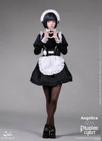 DAMTOYS - 1/6th scale PHANTOM CIPHER: ZERO TRACE ANGELICA Original Story Collectible Figure GLC01 (Licensed)