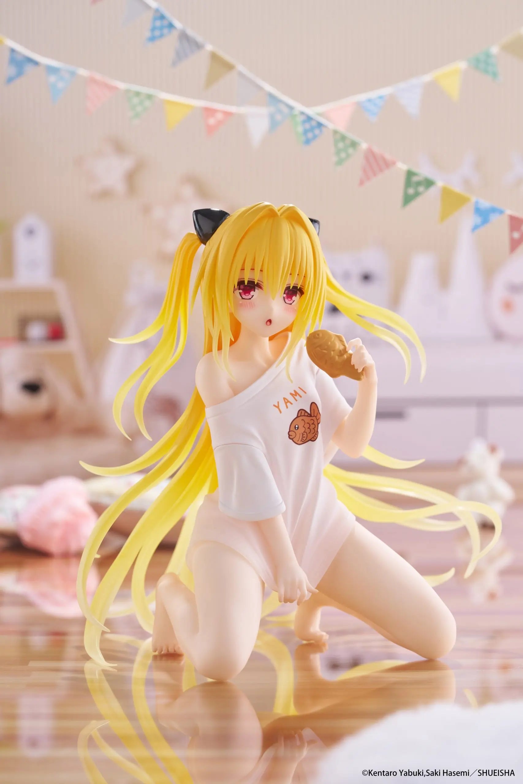 Taito - To Love-Ru Darkness Desktop Cute Figure Golden Darkness (Roomwear Ver.) (Licensed)
