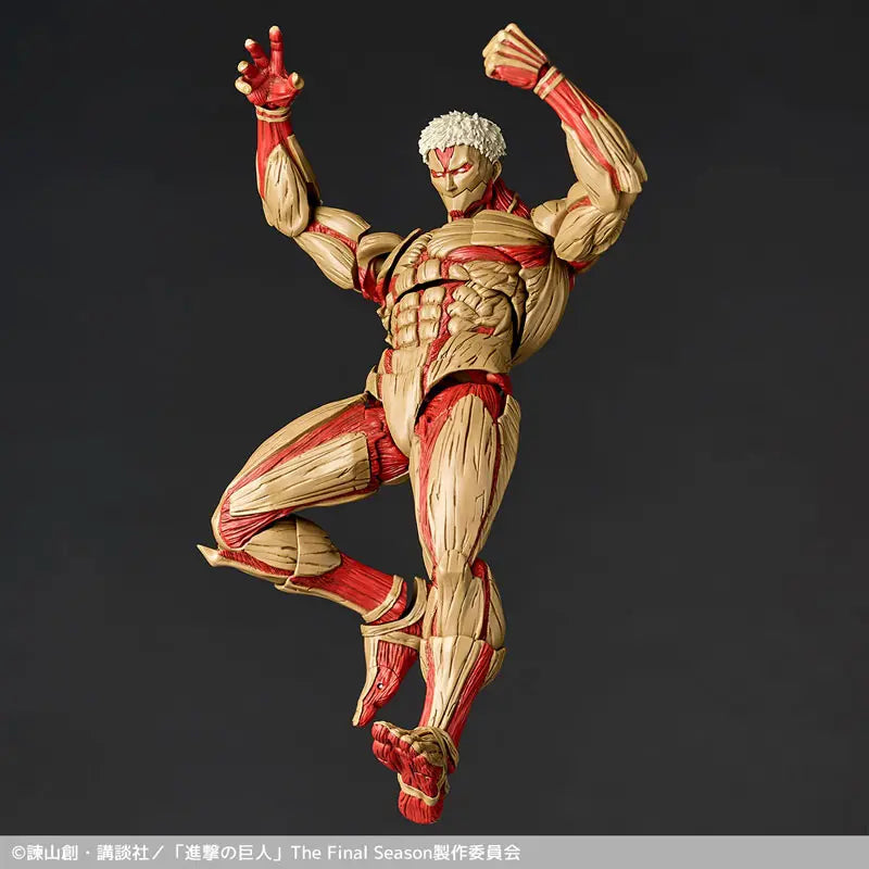 Kaiyodo - Revoltech Amazing Yamaguchi Attack on Titan Armored Titan & Female Titan (Licensed)