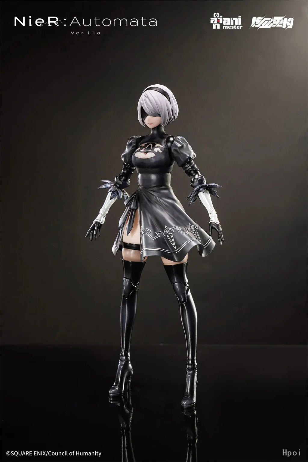 AniMester X Nuclear Gold Reconstruction - YoRHa No.2 Type B - 1/9 Scale Action Figure (Licensed)