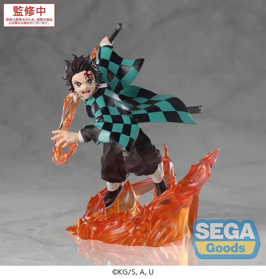 SEGA - XrossLink Anime Demon Slayer: Kimetsu no Yaiba Figure Tanjiro Kamado X Giyu Tomioka X Akaza (Licensed)