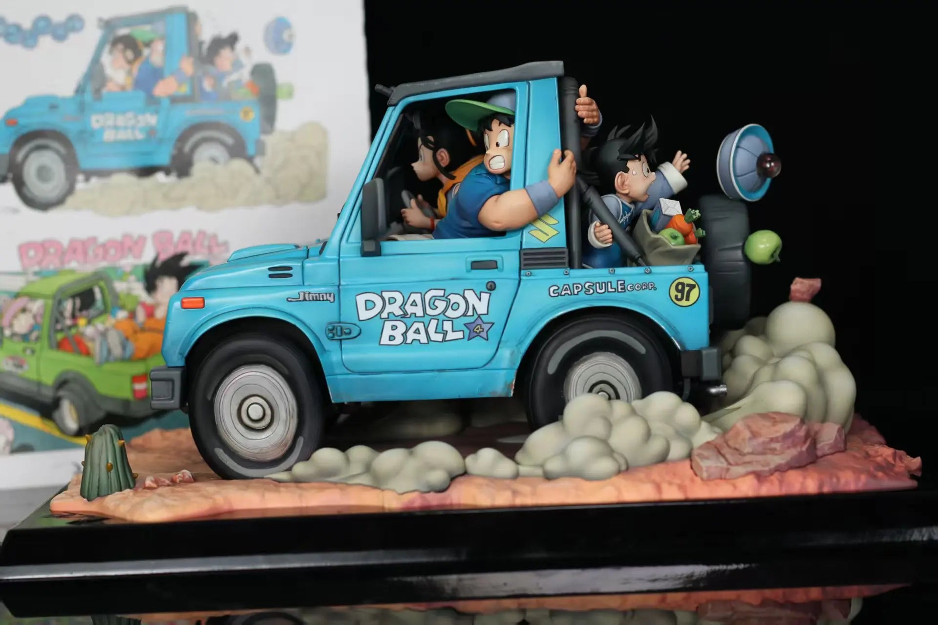 Duan Di Studio - Dragon Ball Son Goku & Chichi Grocery Car 1.0