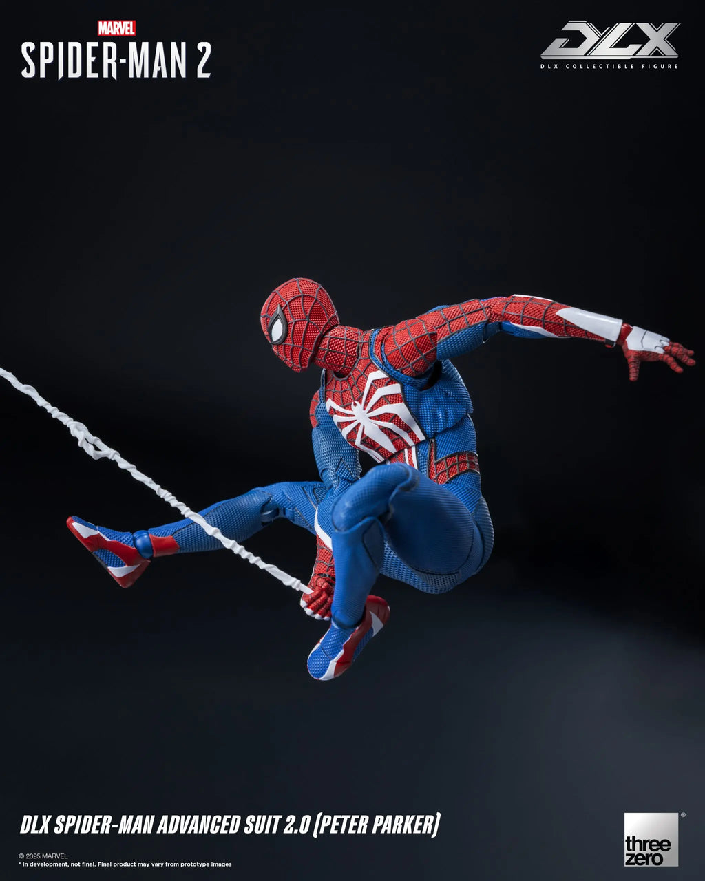 Threezero - Marvel’s Spider-Man 2 DLX Spider-Man Advanced Suit 2.0 (Peter Parker) (Licensed)