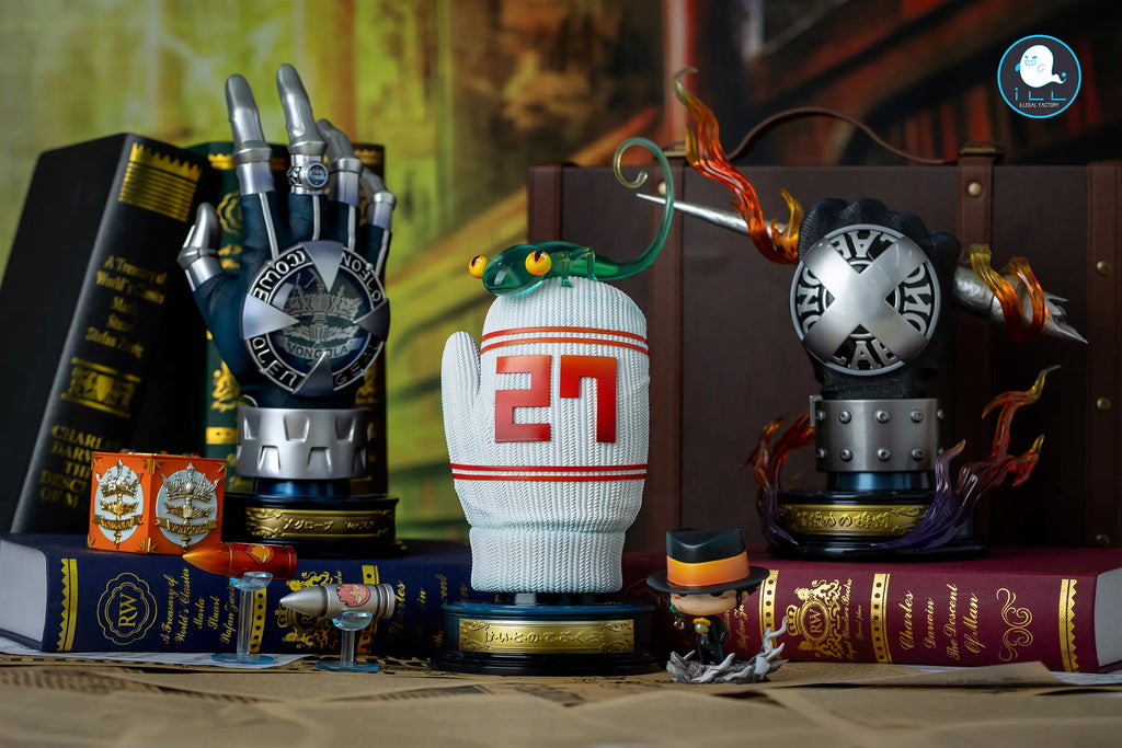 ILLegal Factory Studio - Katekyo Hitman Reborn Hot Blood Soul 016 Tsunayoshi Sawada Cotton Gloves & Reborn X Gloves 3.0