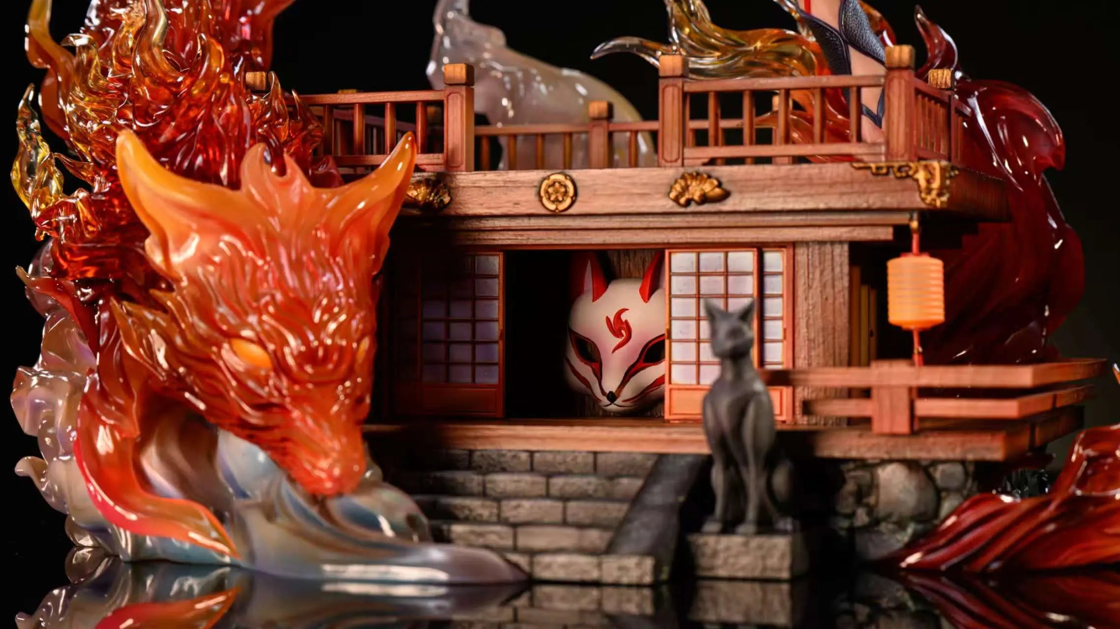 President Fei Collectibles - Hyakki Yagyo Series Fox Fire 1/4 Statue (Licensed)