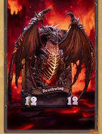 HEX Collectibles - Blizzard Official Licensed peripheral Hearthstone Deathwing card art statue HEXFRAME05 (Licensed)