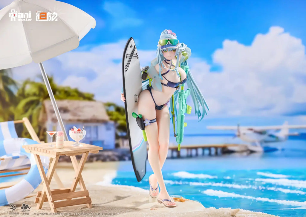 AniMester - Girls' Frontline 2: Exilium HK416 Cerulean Breaker Ver. 1/7 Figure (Licensed)