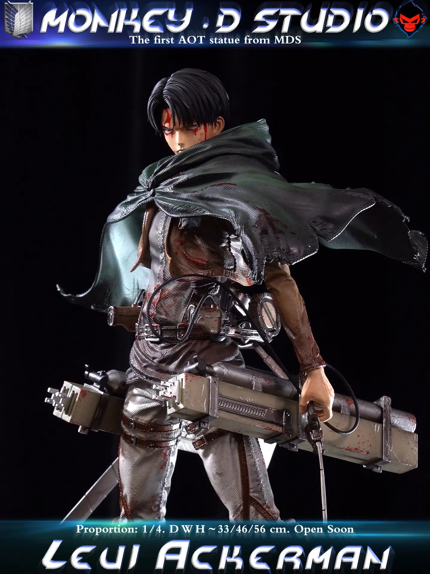 Monkey.D Studio - Attack On Titan Captain Levi