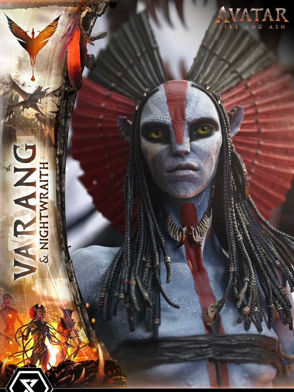 Prime 1 Studio - Real Elite Masterline Avatar: Fire and Ash (Film) Varang X Nightwraith Avatar Legacy Collection REMAVTR-03 REMAVTR-03S (Licensed)