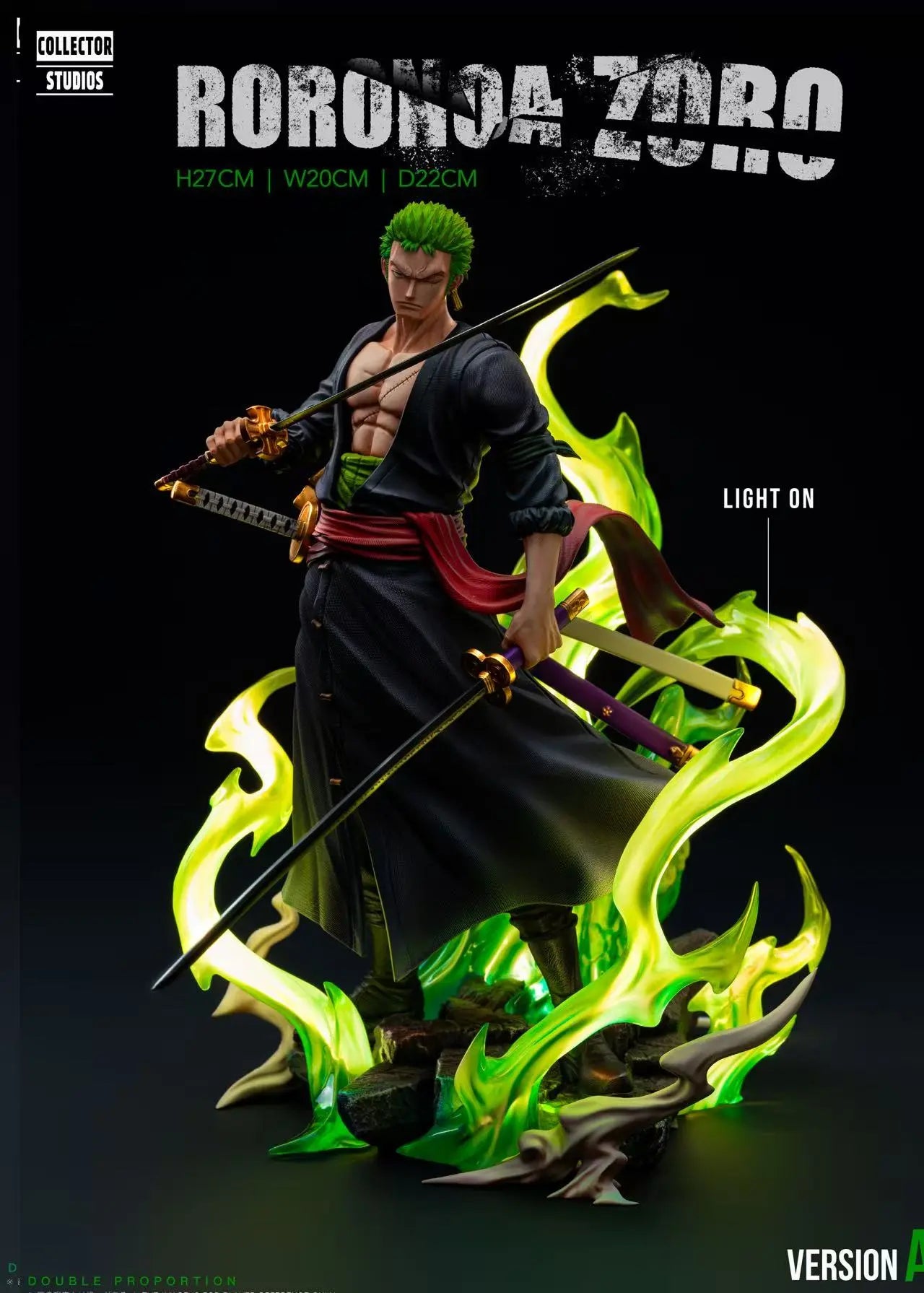 COLLECTOR Studio - Wano Country Onigashima Zoro One Piece