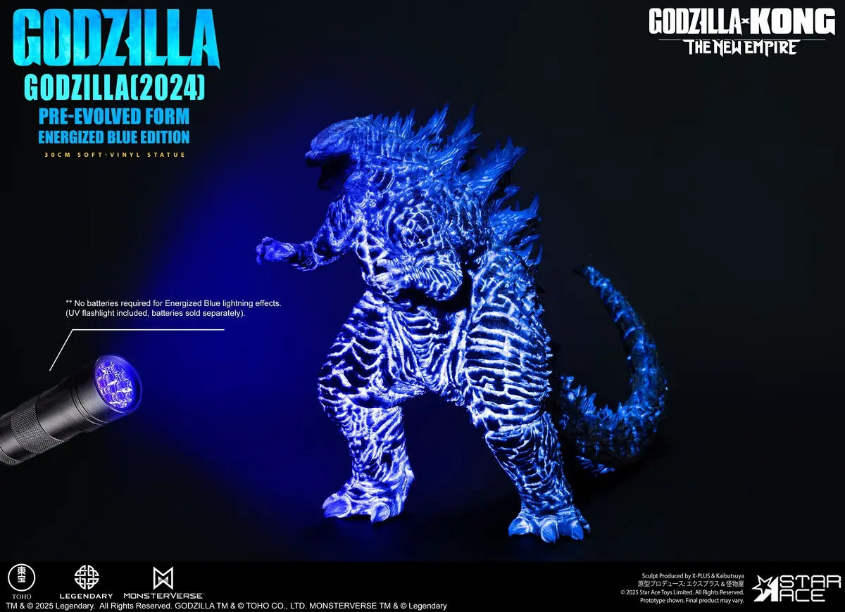 Star Ace Toys - Godzilla 2024 Pre-Evolved Form Energized Blue Edition SA6068 (Licensed)