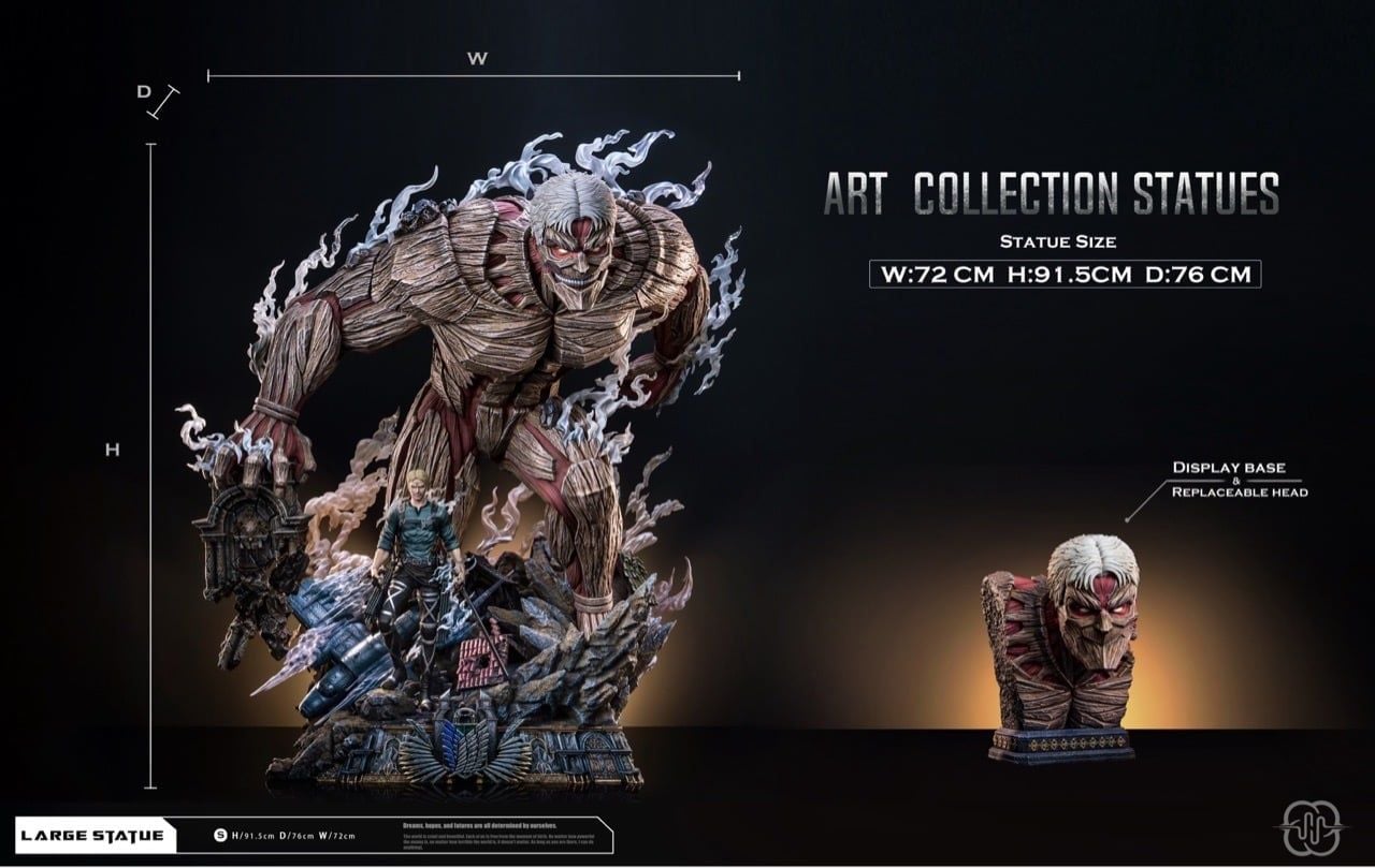 Hertz Studio - Reiner Braun The Armored Titan Attack on Titan