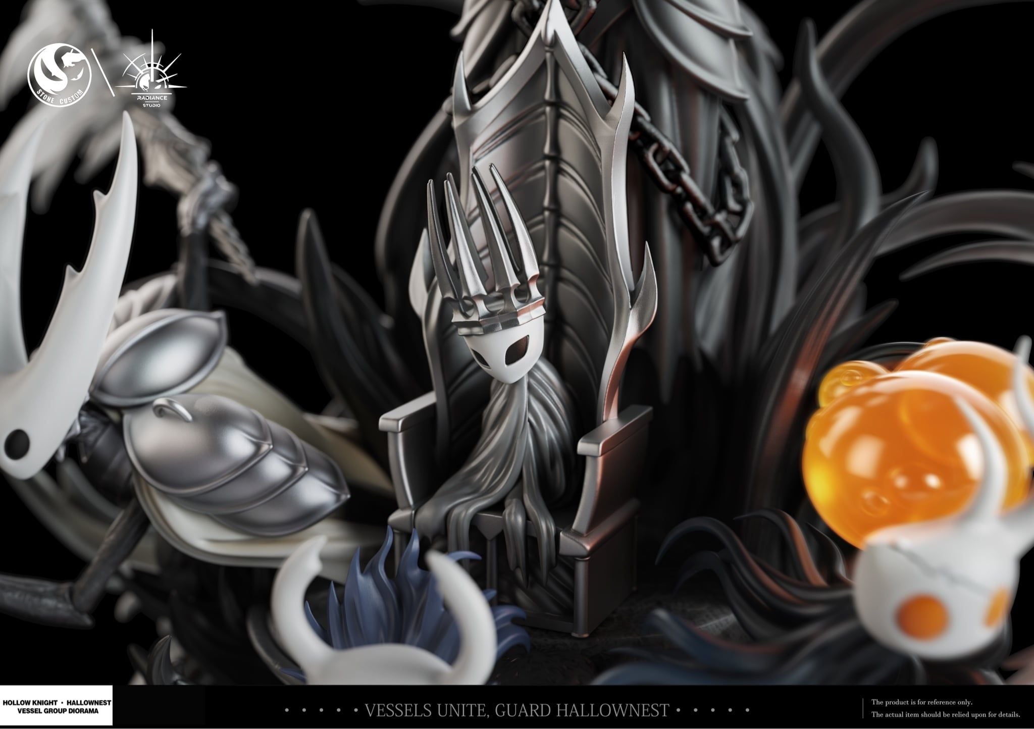 Stone Custom x Radiance Studio - Hallownest Vessel Group Hollow Knight