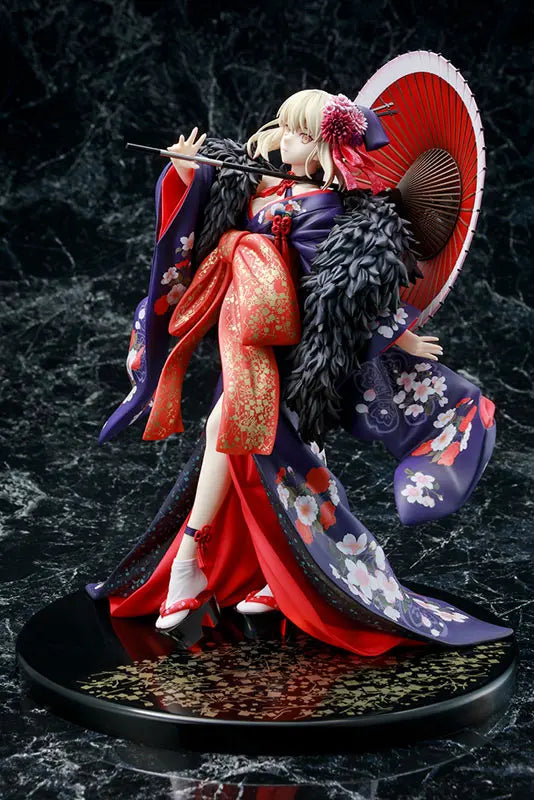 KADOKAWA - KDcolle Fate/stay night [Heaven's Feel] Saber Alter Kimono ver. 1/7 Complete Figure (Licensed)
