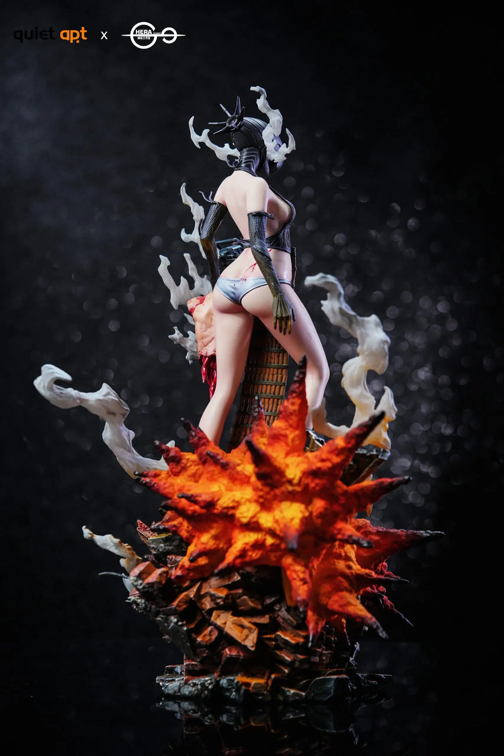 QuietArt Studio & Hera Studio - Chainsaw Man Bomb Demon Bom & Reze & Kiss Busts