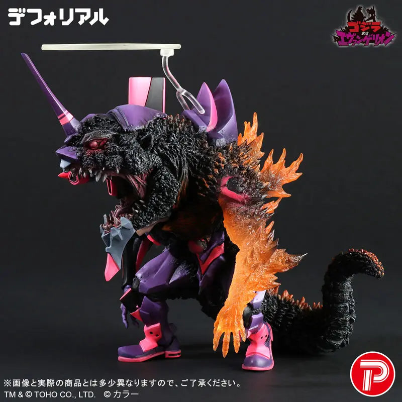 X-PLUS PLEX Studio - Deforeal Evangelion EVA-01 Burning "G" Awaken Form Complete Figure 411-200441C (Licensed)