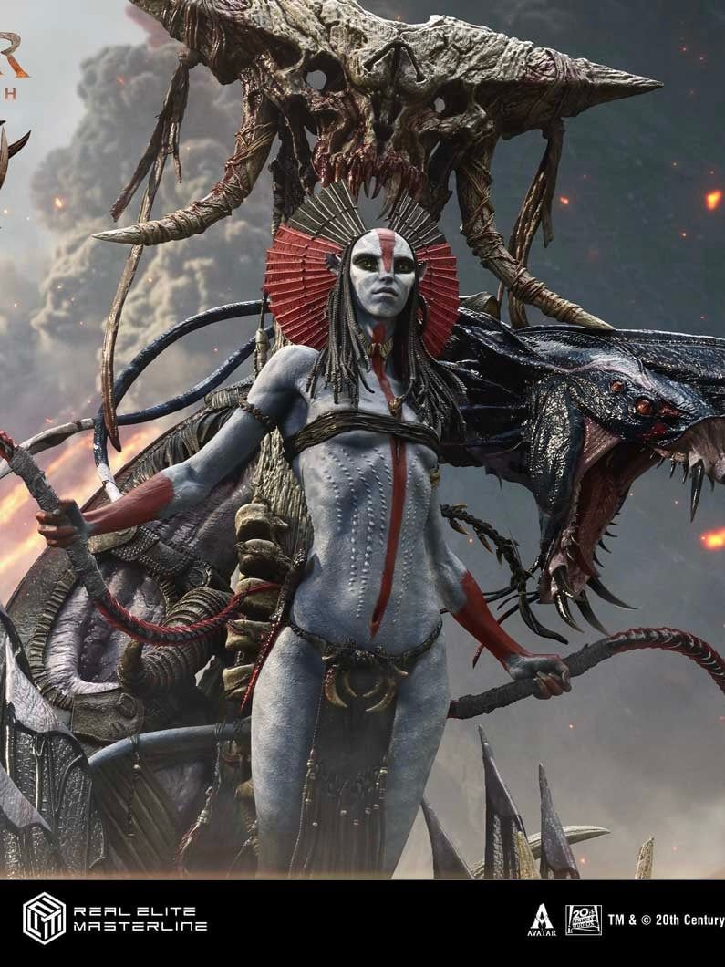 Prime 1 Studio - Real Elite Masterline Avatar: Fire and Ash (Film) Varang X Nightwraith Avatar Legacy Collection REMAVTR-03 REMAVTR-03S (Licensed)