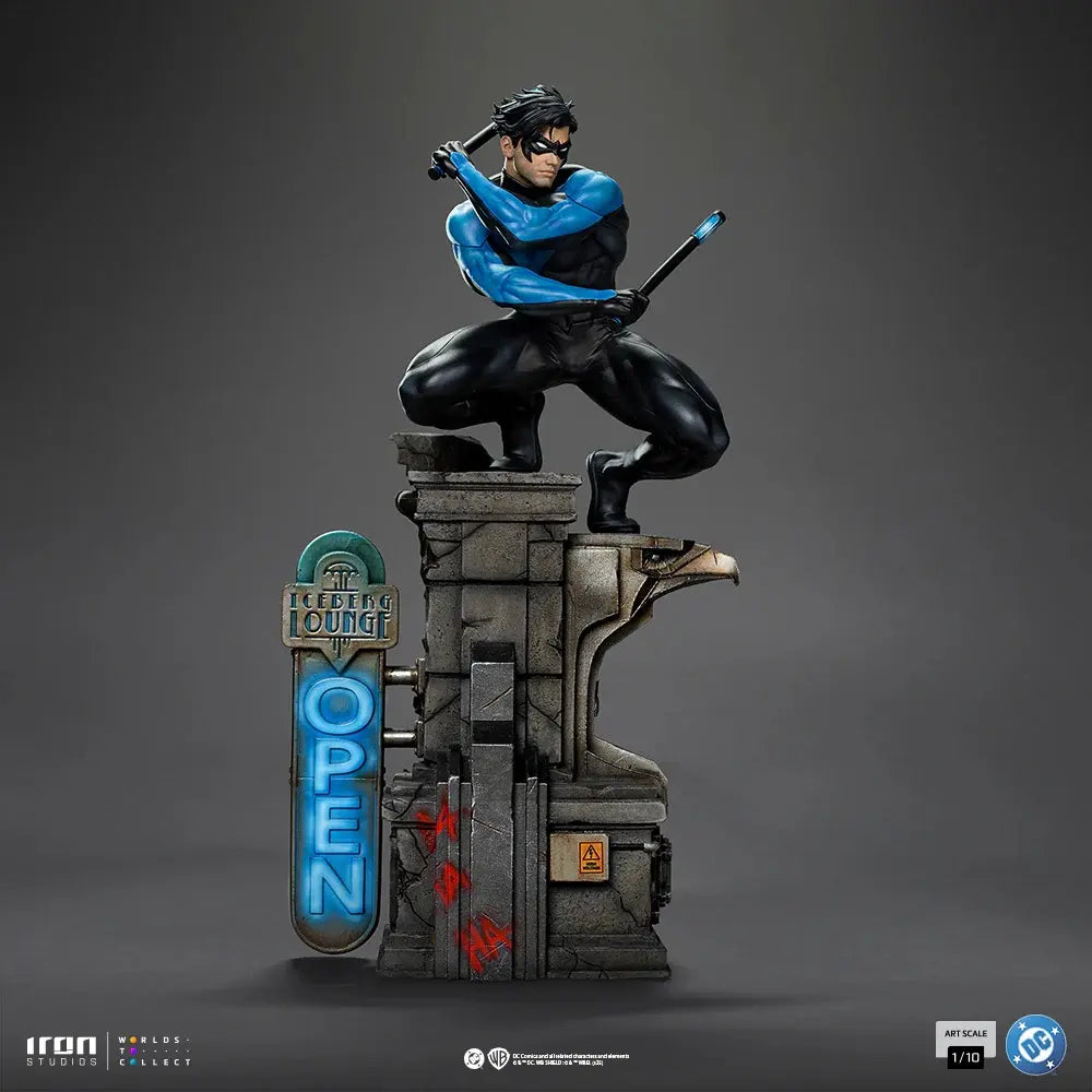 Iron Studio - Statue Nightwing - DC Comics Series 9 - Art Scale 110 DCCDCG128525-10 (Licensed)
