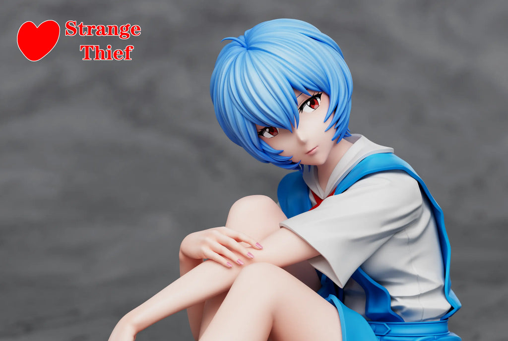 Strange Thief Studio - Neon Genesis Evangelion School Uniform Asuka & School Uniform Rei Ayanami