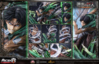 ThreeArtisan Estudio Levi vs Zeke Attack On Titan