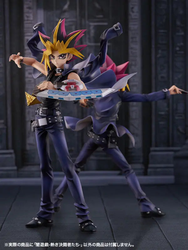 Kotobukiya - ARTFX J Yu-Gi-Oh! Duel Monsters Yugi Muto X Yugi Muto -Passionate Duelists- 1/7 Complete Figure (Licensed)