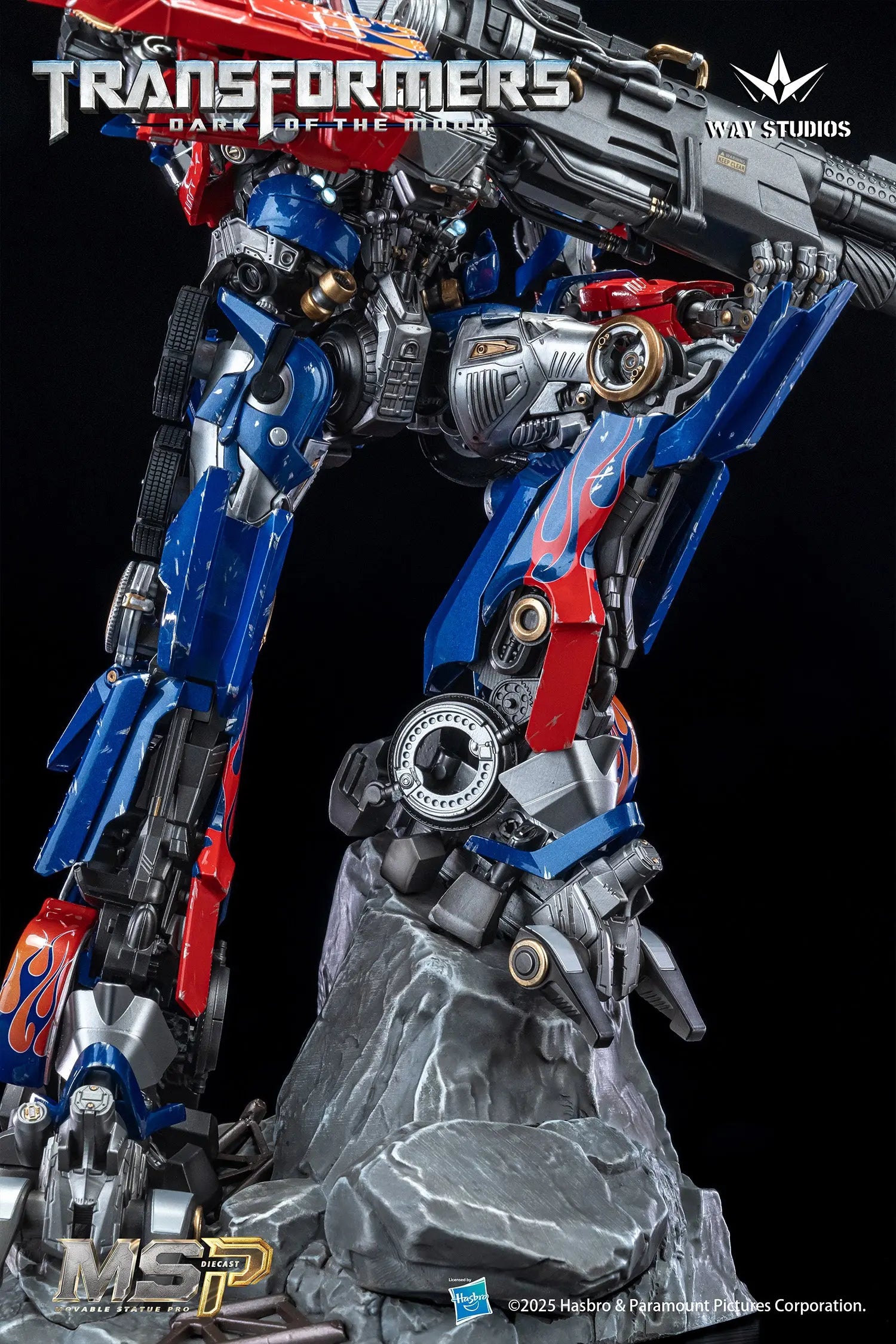 WAY Studio - Transformers: Dark of the Moon MSP Series Optimus Prime (Licensed)