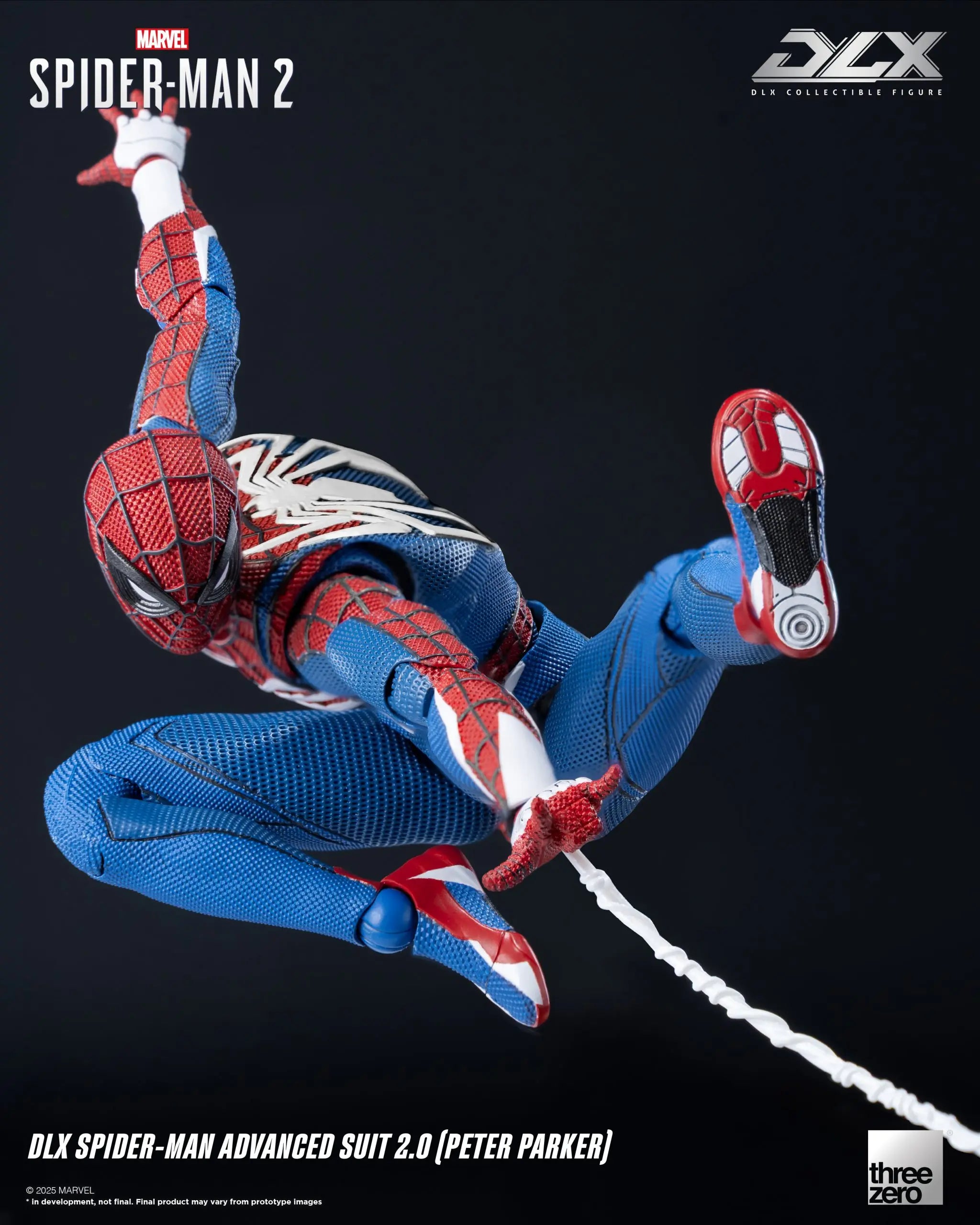 Threezero - Marvel’s Spider-Man 2 DLX Spider-Man Advanced Suit 2.0 (Peter Parker) (Licensed)