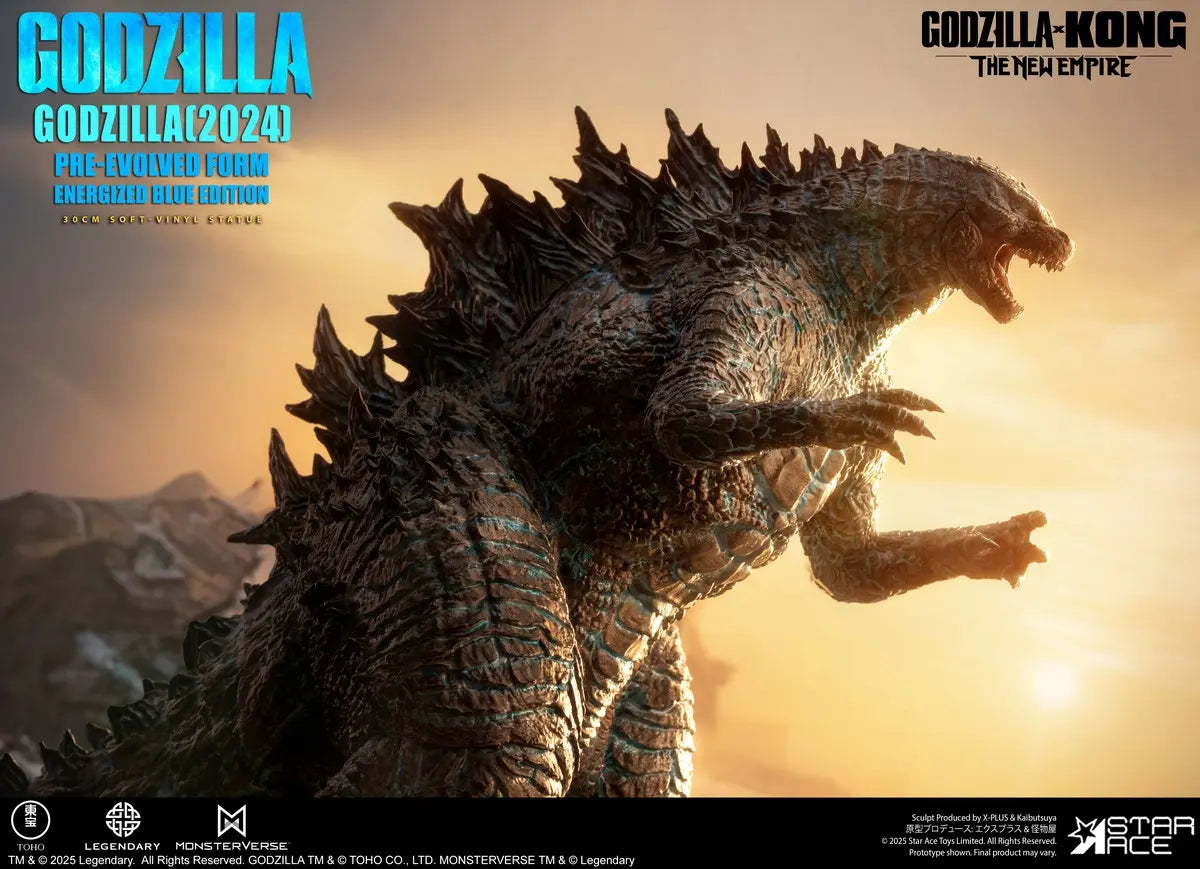 Star Ace Toys - Godzilla 2024 Pre-Evolved Form Energized Blue Edition SA6068 (Licensed)