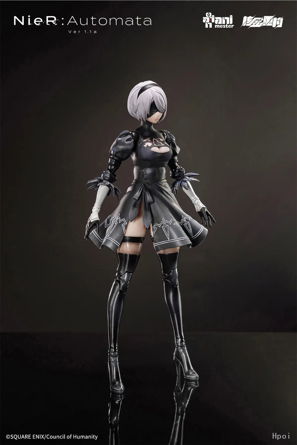 AniMester X Nuclear Gold Reconstruction - YoRHa No.2 Type B - 1/9 Scale Action Figure (Licensed)