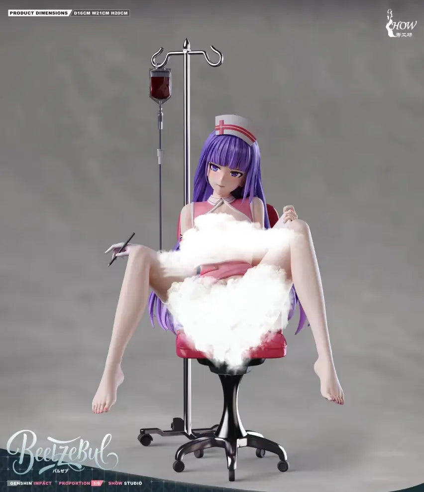 Xiu Gong Chang Studio - Genshin Impact Raiden Nurse Outfit