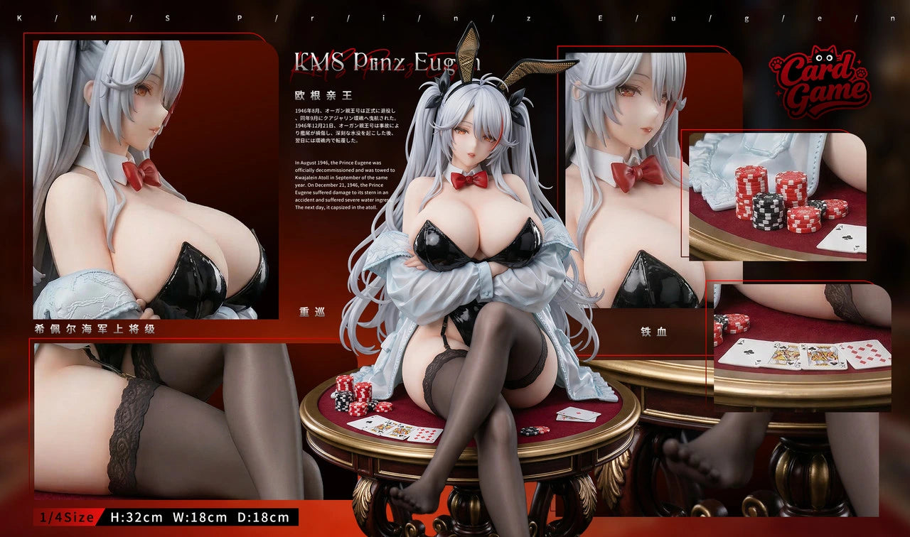 Prinz Eugen Azur Lane figura resina