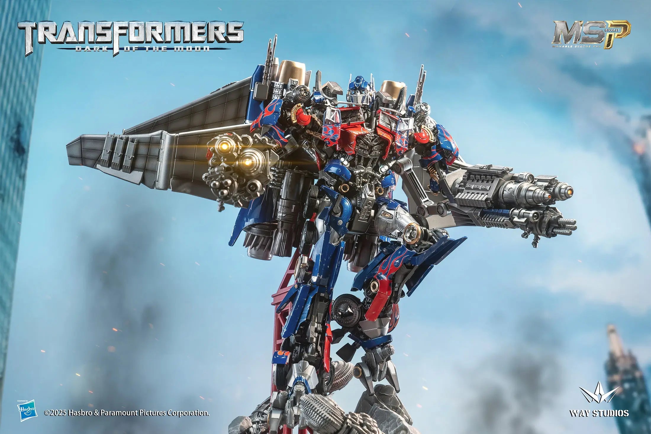 WAY Studio - Transformers: Dark of the Moon MSP Series Optimus Prime (Licensed)