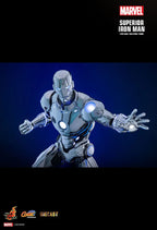 Hottoys - Marvel Comics Superior Iron Man 1/6th scale Collectible Figure CMS026D73 (Licensed)