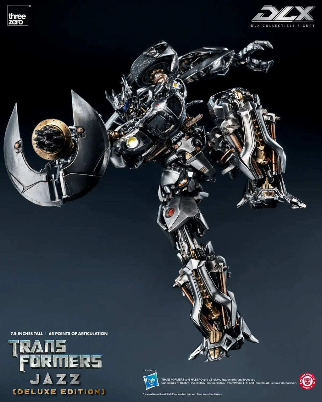 Threezero - Transformers DLX Jazz 3Z09000W0 3Z10460W0 (Licensed)
