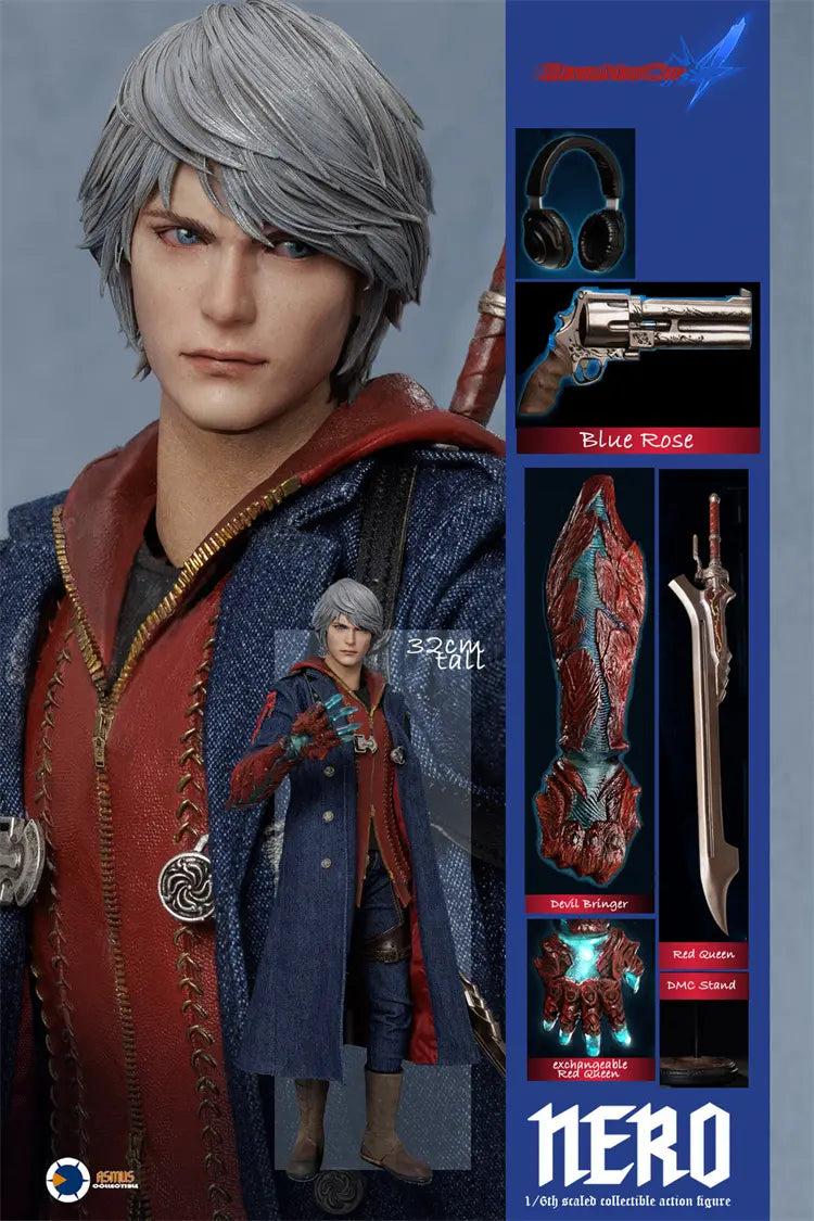 ASMUS TOYS - 1/6 Devil May Cry 4 Nero Action Figure DMC400 (Licensed)
