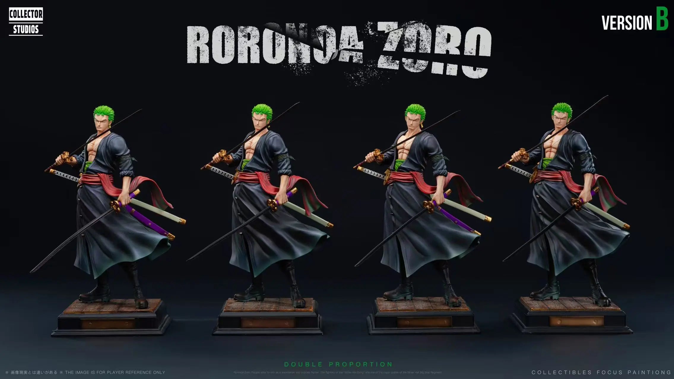 COLLECTOR Studio - Wano Country Onigashima Zoro One Piece