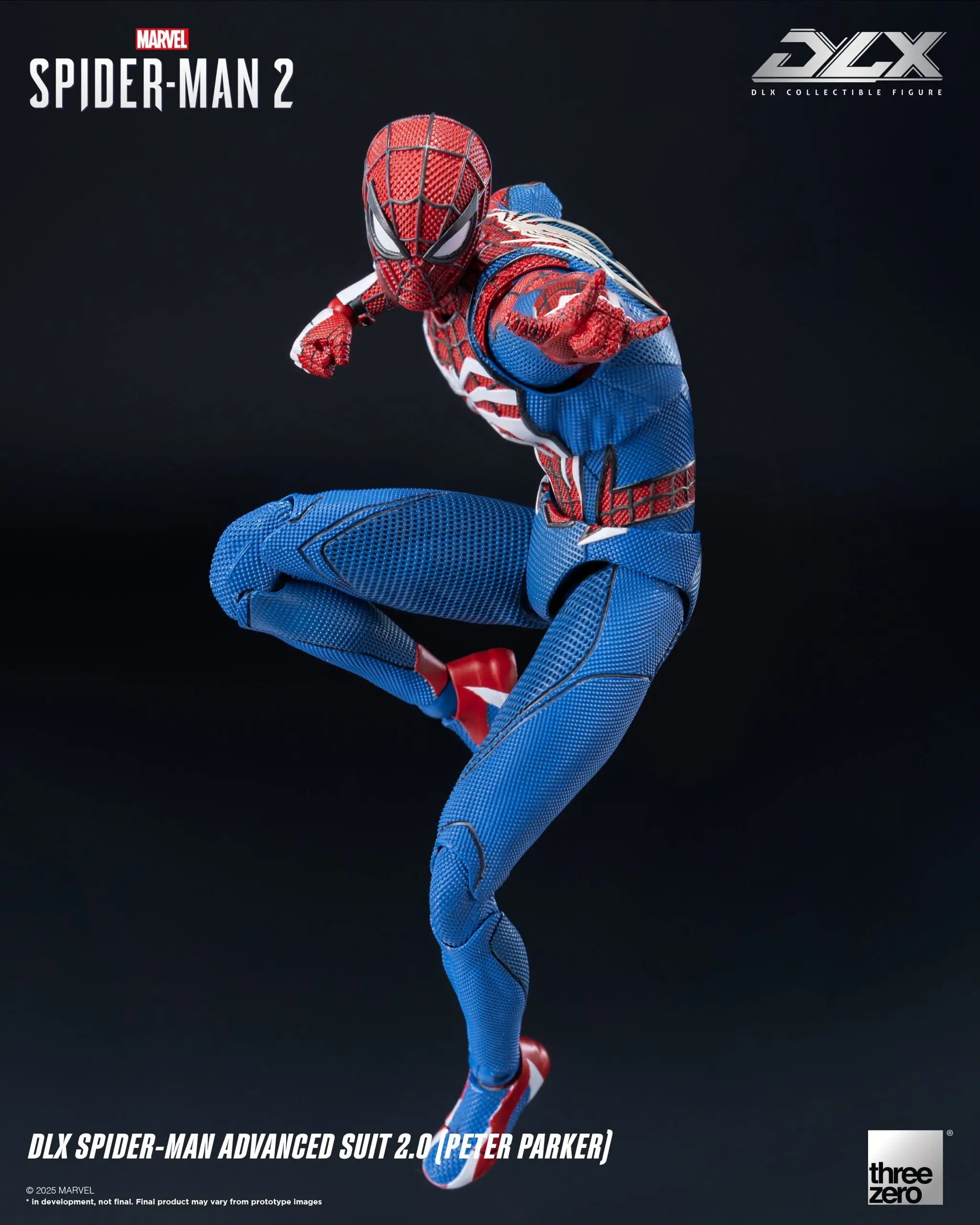 Threezero - Marvel’s Spider-Man 2 DLX Spider-Man Advanced Suit 2.0 (Peter Parker) (Licensed)