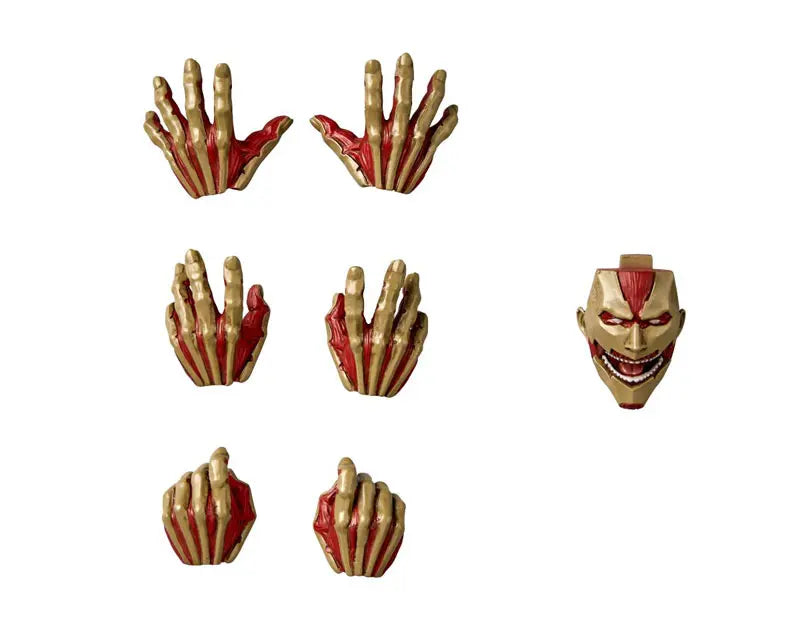 Kaiyodo - Revoltech Amazing Yamaguchi Attack on Titan Armored Titan & Female Titan (Licensed)